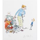 Quentin Blake - ''Simpkin This', limited edition giclée colour print, signed and editioned 30/195 in