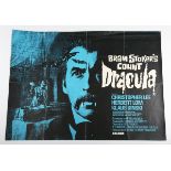 Harry Allan Towers (publisher) - 'Count Dracula' (British Quad Movie Poster), offset lithograph,