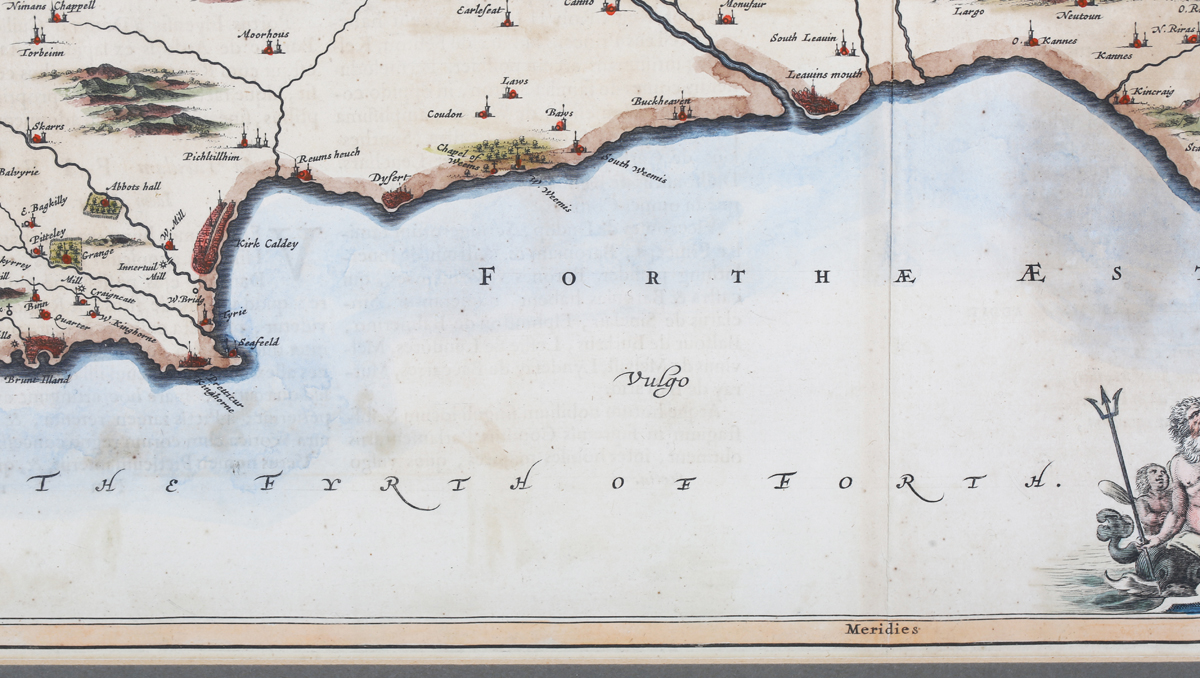 Joan Blaeu - 'Ceretica sive Cardiganensis comitatus; Anglis Cardigan Shire' (Map of the County of - Image 3 of 11