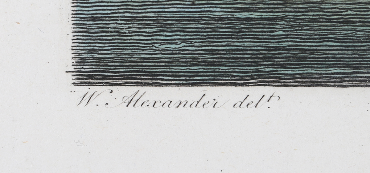 Benjamin Thomas Pouncy, after William Alexander - 'Chinese Barges of the Embassy passing through a - Image 27 of 28