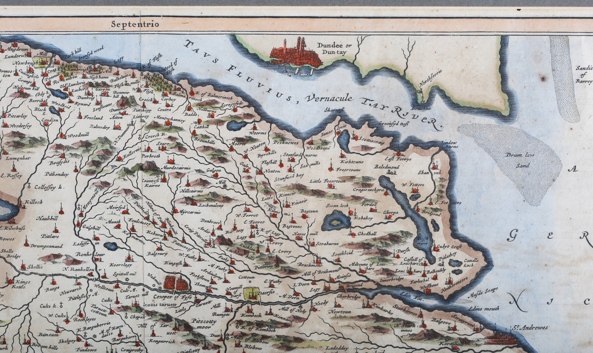 Joan Blaeu - 'Ceretica sive Cardiganensis comitatus; Anglis Cardigan Shire' (Map of the County of - Image 5 of 11
