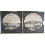Charles Tomkins, after William Tomkins - View of Plymouth Sound, and View of Mount Edgecumbe, a pair