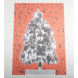 Apple Records (publisher) - Apple Christmas Poster, offset lithograph, printed by Little, Brown