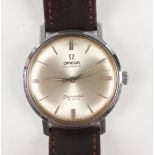 An Omega Automatic Seamaster De Ville stainless steel circular cased gentleman's wristwatch, the