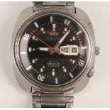 An Orient King Diver stainless steel cased gentleman's bracelet wristwatch, the signed movement