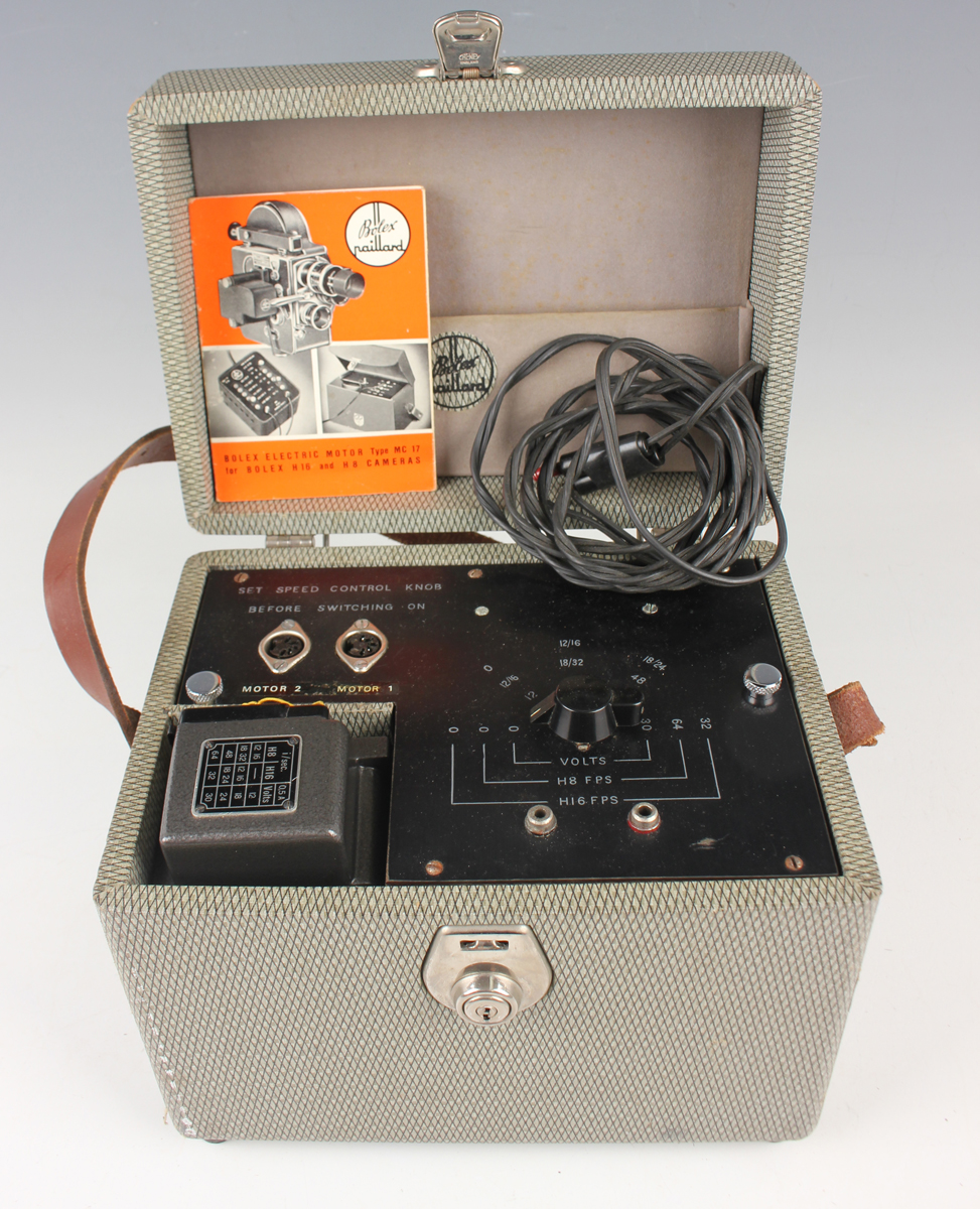 A Paillard Bolex H16 reflex movie camera, serial number 195634, fitted with Kern Paillard Switar 1: - Image 5 of 9