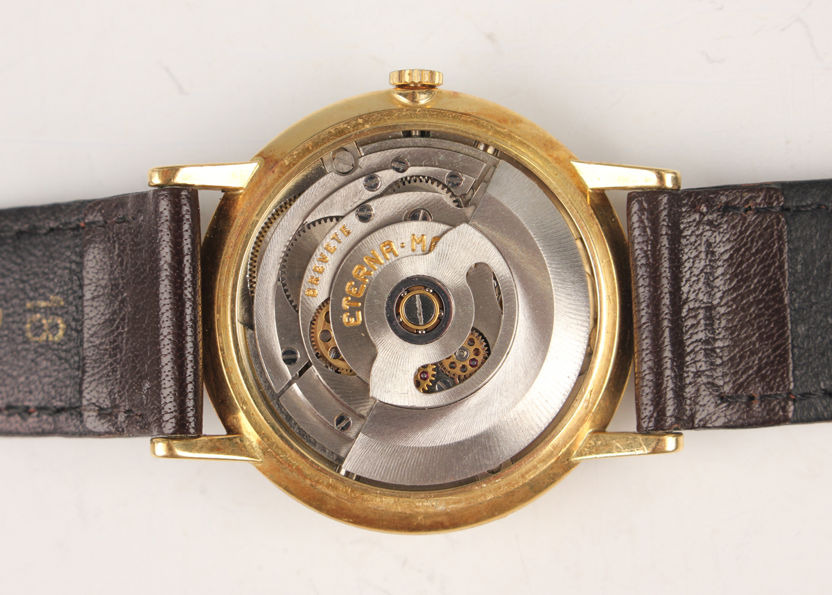 An Eterna-Matic Centenaire 18ct gold circular cased gentleman's wristwatch, the signed jewelled - Image 7 of 7