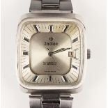 A Zodiac Automatic stainless steel cased gentleman's wristwatch with signed jewelled 72B caliber