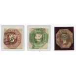 A Great Britain used stamp collection in seven albums with 1847-54 embossed 10d and 1sh, 1883 2sh