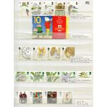 A collection of Great Britain and world stamps in albums, with decimal mint issues up to 2011,