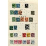 A New Ideal album British Commonwealth stamps mint and used up to 1936 with Australia, Barbados