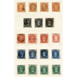 A collection of world stamps in thirteen albums, stock books and auction folders with Great Britain,