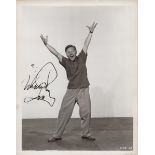 AUTOGRAPHS. A collection of approximately 200 signed photographs, most 25.5cm x 20.5cm, including