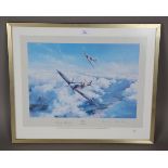 After Robert Taylor - 'Spitfire' (Two Supermarine Spitfires in Flight above Clouds), limited edition