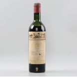 Château Mouton Rothschild, 1957 (1).Buyer’s Premium 29.4% (including VAT @ 20%) of the hammer price.