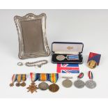 A group of three First World War period medals, comprising 1914-15 Star to '54690 BMBR. S.F.E.