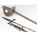 A George V 1912 pattern cavalry trooper's sword by Henry Wilkinson, Pall Mall, London, with straight