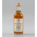 The Macallan 10 year old single Highland malt Scotch whisky, circa 1990 (5cl), boxed (1).Buyer’s