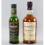 The Balvenie Doublewood 12 year old single malt Scotch whisky (1), Glenfiddich 12 year old single
