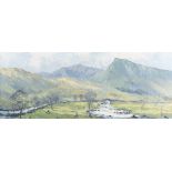 Charles Wyatt Warren - 'Cadair Idris' (Southern Snowdonia, Wales), 20th century oil on board, signed