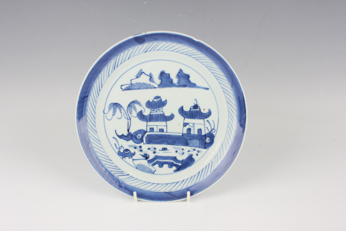 A Chinese blue and white porcelain baluster jar and cover, mark of Kangxi but late 19th century, - Image 4 of 49