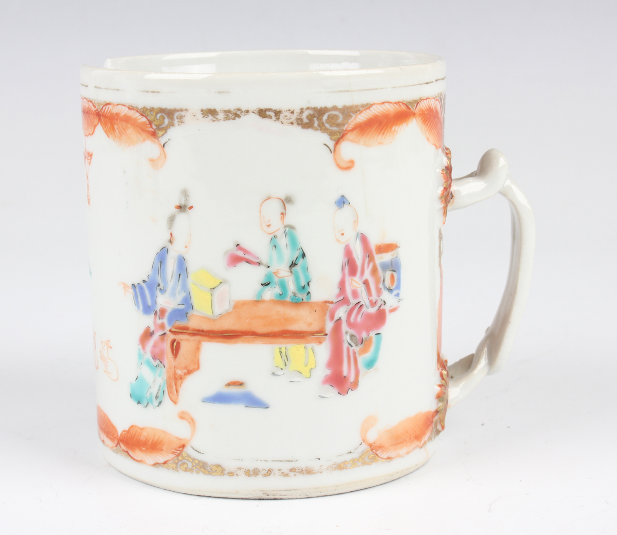A collection of Chinese porcelain, 18th century and later, including a famille rose export punch - Image 26 of 44