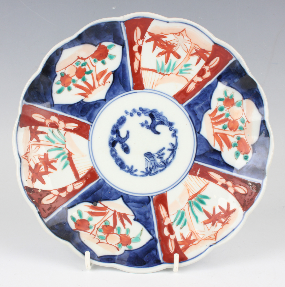 A Chinese Tek Sing cargo blue and white lotus pattern bowl, circa 1820, of slightly flared - Image 5 of 35