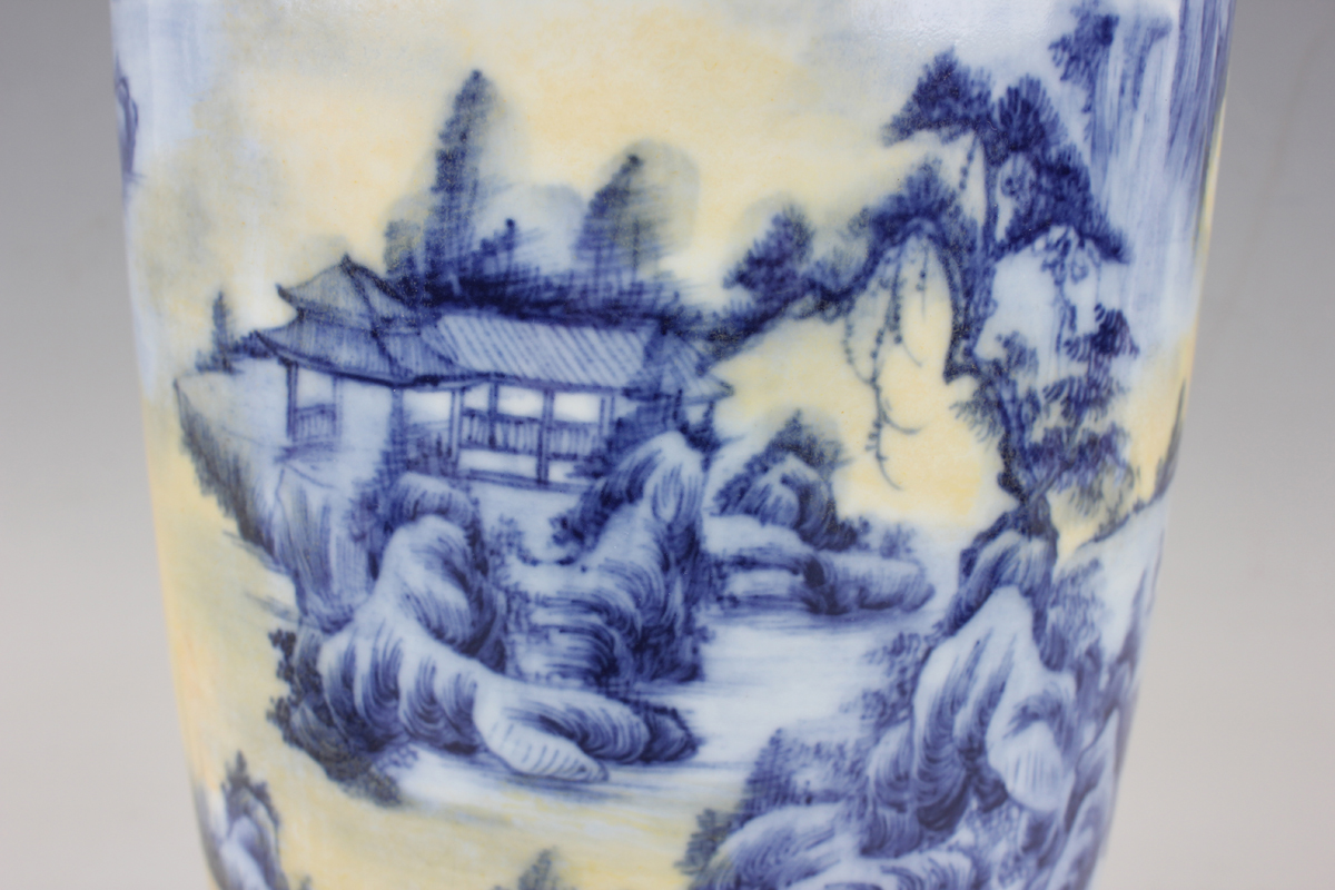 A small group of Chinese pottery, mostly 20th century and later, comprising a Yixing stoneware - Image 20 of 35