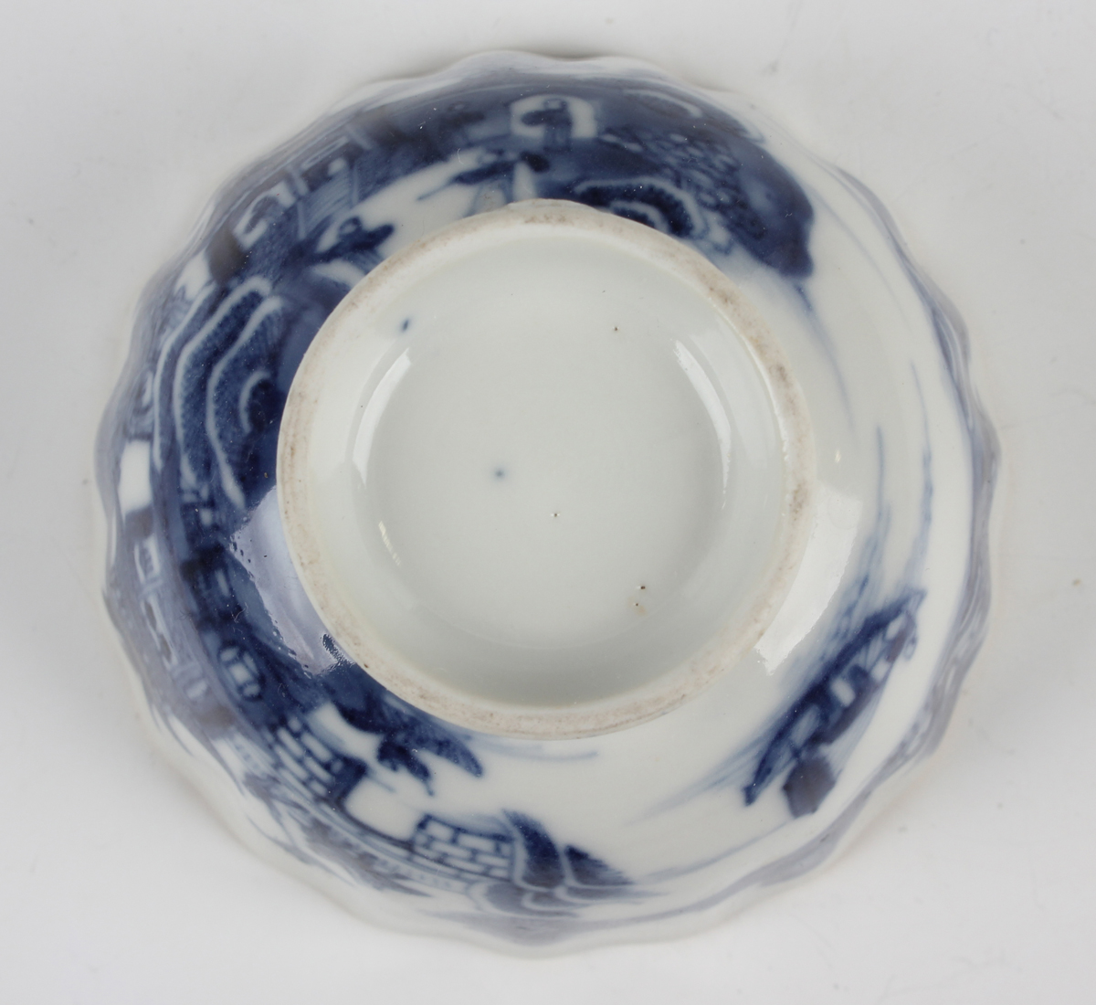 A small group of Chinese blue and white export porcelain, 18th century and later, including a - Image 2 of 32