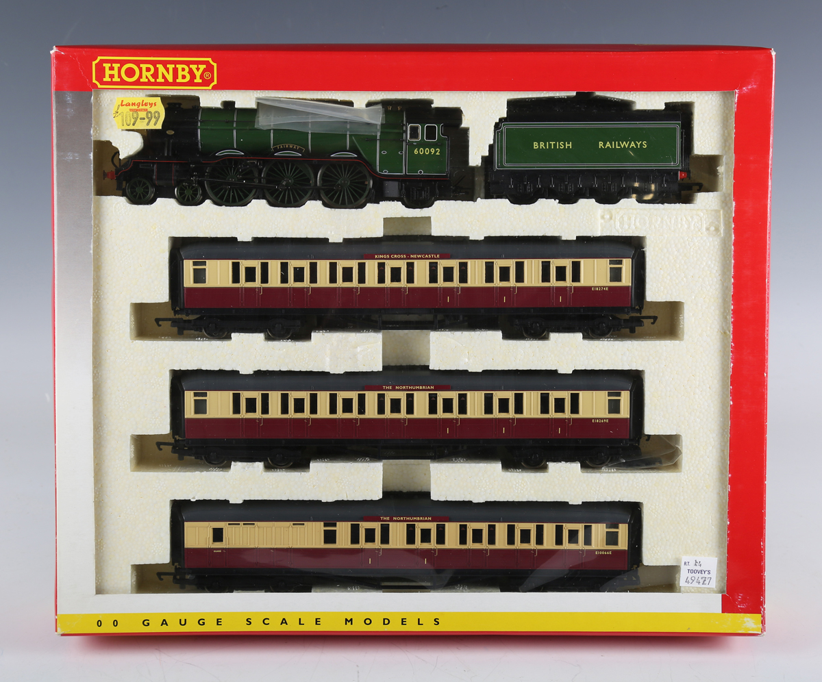 A Hornby gauge OO R.2363M The Northumbrian train pack, boxed with instructions and certificate (