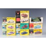 A small collection of modern diecast vehicles, comprising eight Lledo Vanguards, including