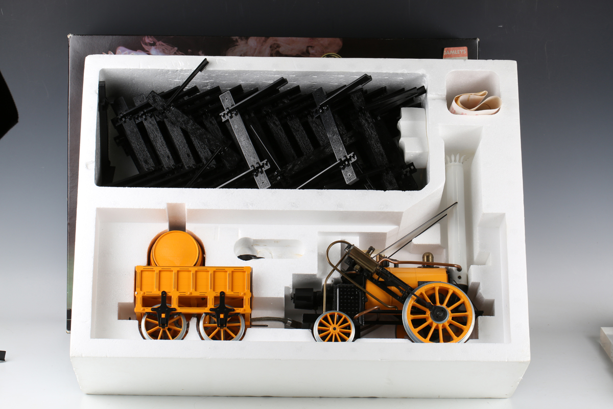 A Hornby Railways 3½-inch gauge live steam Stephenson's Rocket locomotive and tender, boxed with - Image 4 of 16