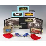 A small collection of Trax 1:43 scale model cars, comprising TR17C Holden HQ sedan, TR17C Holden