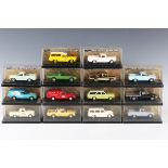 Fourteen Trax Original Australian Motoring Legends 1:43 scale model Holden vehicles, comprising