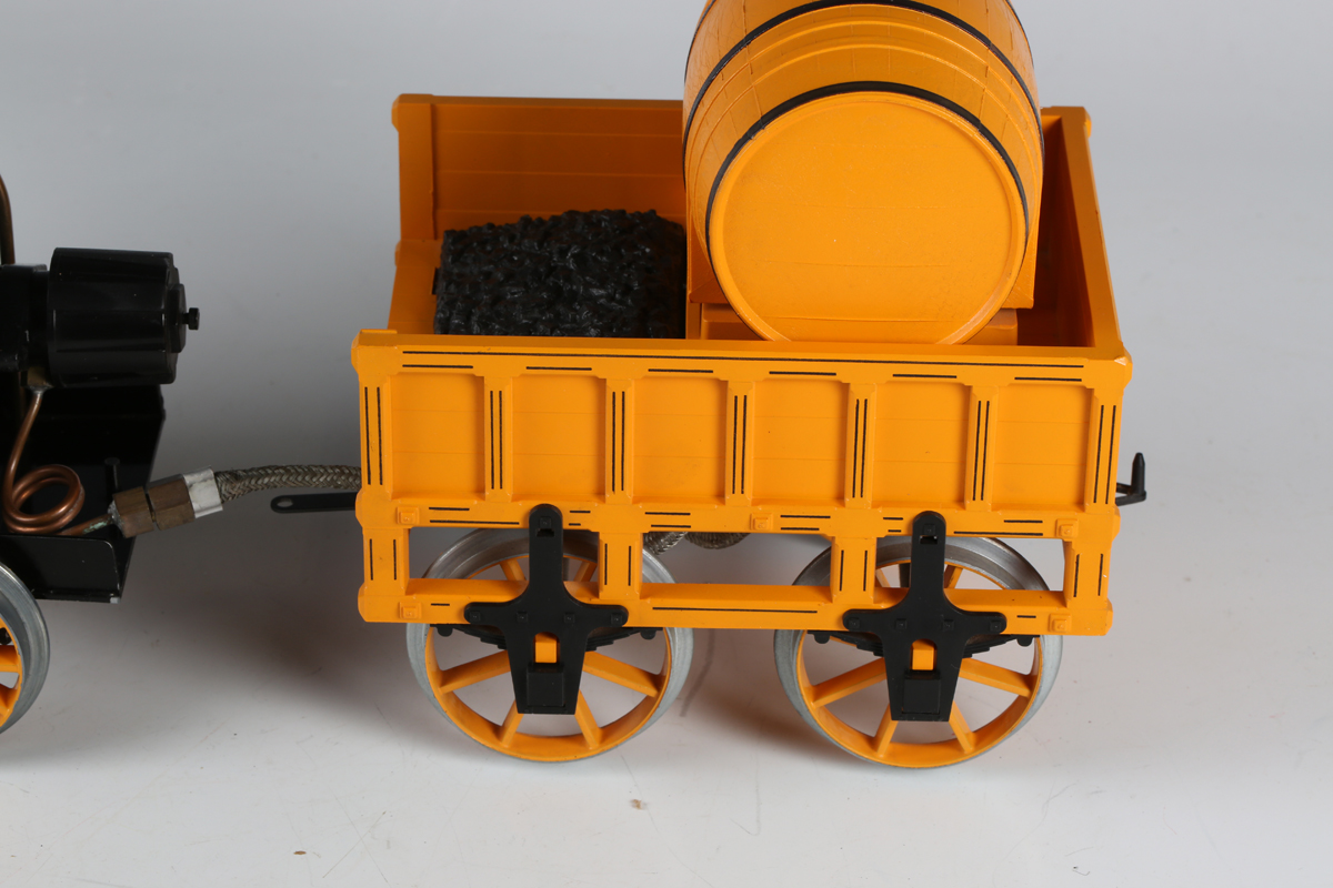 A Hornby Railways 3½-inch gauge live steam Stephenson's Rocket locomotive and tender, boxed with - Image 9 of 16