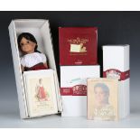 An American Girls Collection doll Josefina with a collection of accessories, including winter set,