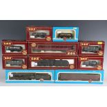 A collection of Airfix Railway System and GMR gauge OO items, including two locomotives and tenders,