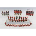 Three Britains sets of lead military figures, comprising No. 116 Soudanese Infantry (one figure