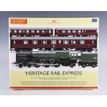 A Hornby gauge OO DCC Ready R.3192 Heritage Rail Express train pack, boxed with instructions, all