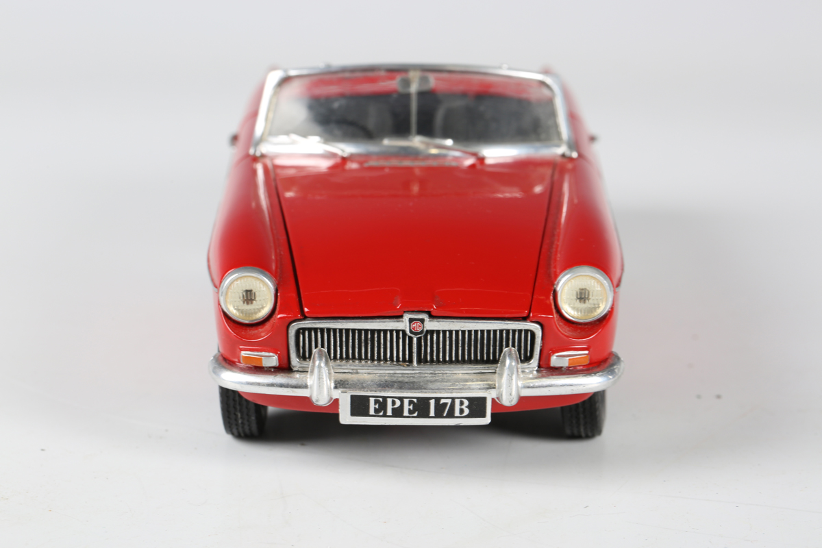 Two AutoArt 1:18 scale model cars, comprising Austin Healey 3000 and MGB GT Coupe MKII, both boxed - Image 10 of 22