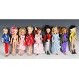 A good collection of Sindy dolls and accessories, including Active, Sweet Dreams, Royal Occasion,