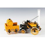 A Hornby Railways 3½-inch gauge live steam Stephenson's Rocket locomotive and tender, boxed with
