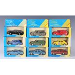 Sixteen Trax Australian Motoring History 1:43 scale model cars and vans, including limited editions,