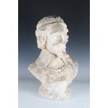 After Hubert Le Sueur - a late 20th century plaster bust of Charles I, height 56cm.Buyer’s Premium