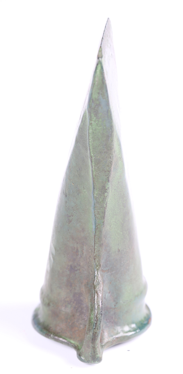 A modern replica Bronze Age style socketed type axehead of typical cast form. Provenance: Timeline - Image 6 of 8