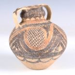 A Chinese Neolithic pottery bird jar, probably Majiayao culture, Banshan phase, circa 2650-2350