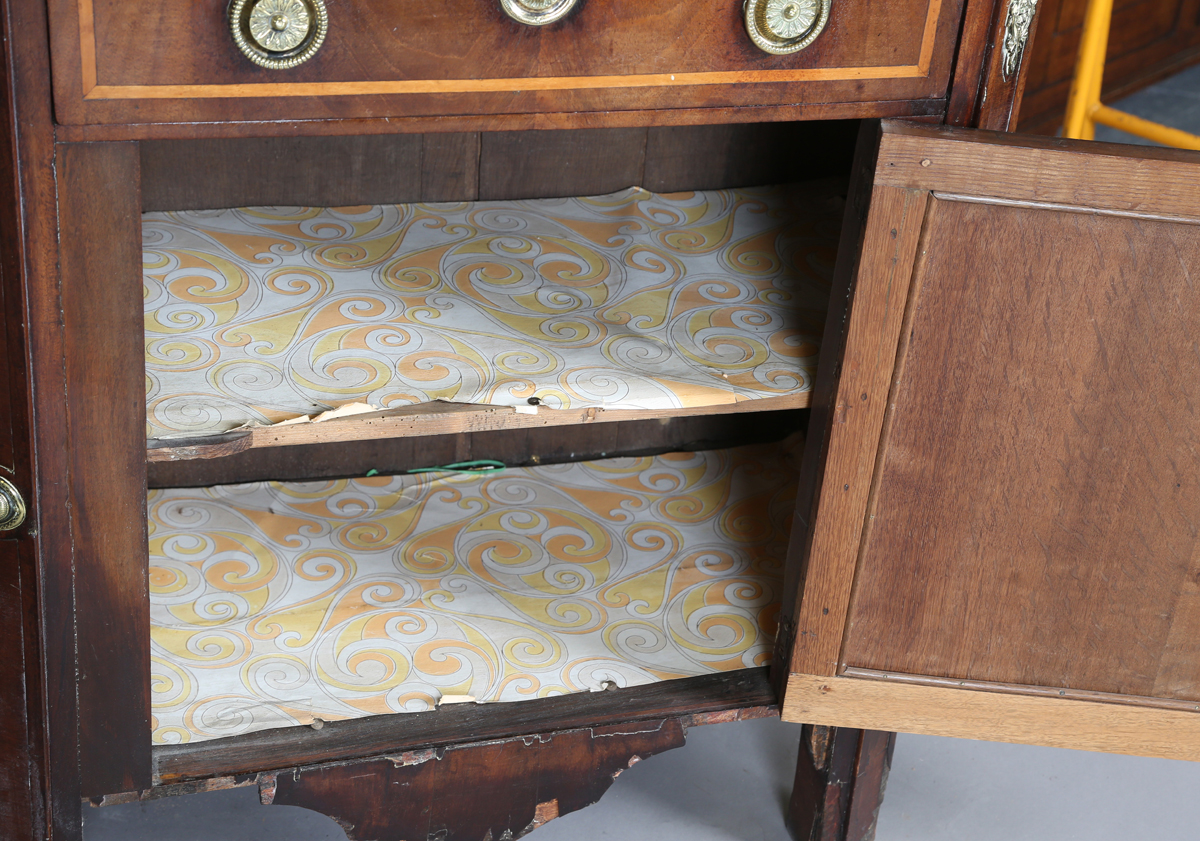 An early 20th century mahogany side table by Edwards and Roberts, height 75cm, width 92cm, depth - Image 6 of 13