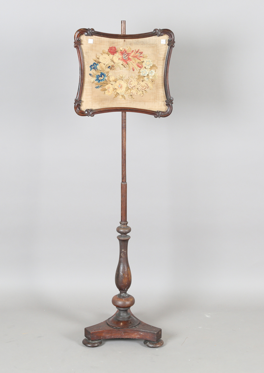 A Regency mahogany rectangular reading table, the hinged top above a single drawer, height 73cm, - Image 6 of 16