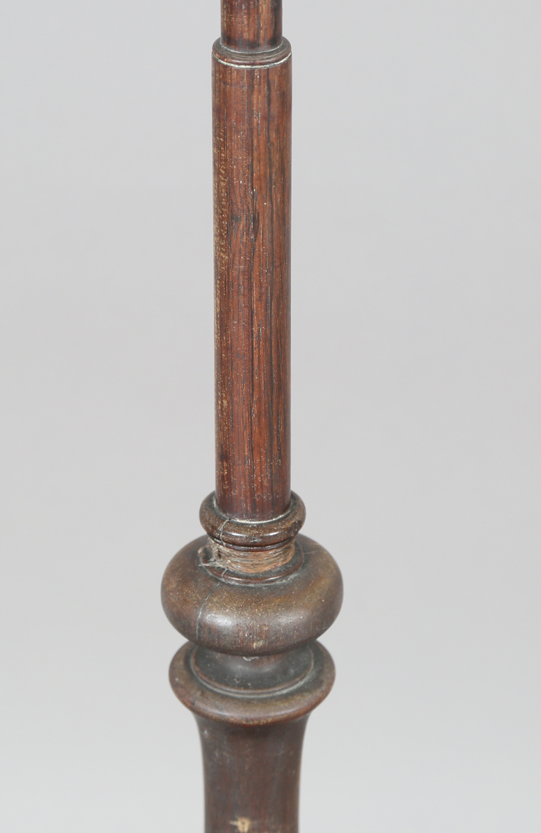 A Regency mahogany rectangular reading table, the hinged top above a single drawer, height 73cm, - Image 4 of 16