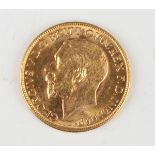 A George V sovereign 1917, Melbourne Mint.Buyer’s Premium 29.4% (including VAT @ 20%) of the